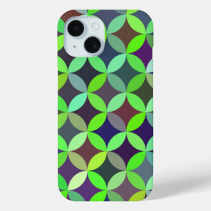 Farbiges Circle Star Quilt Muster Case-Mate iPhone Hülle