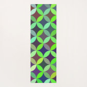 Farbiges Circle Star Quilt Muster Yogamatte (Rückseite)