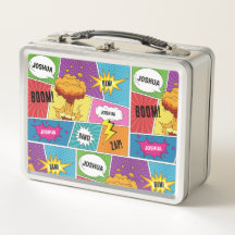 Farbiges Comic Personalisierter Name Pop Art