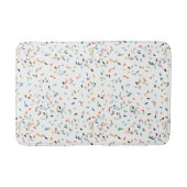 Farbiges Confetti Fall Pattern Badematte (Vorderseite)