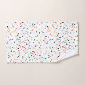 Farbiges Confetti Fall Pattern Badhandtuch Set (Handtuch)