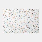 Farbiges Confetti Fall Pattern Fußmatte (Vorderseite)