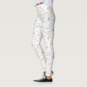 Farbiges Confetti Fall Pattern Leggings (Links)