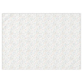 Farbiges Confetti Fall Pattern Tischdecke (Vorderseite (Horizontal))