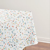 Farbiges Confetti Fall Pattern Tischdecke (Beispiel)