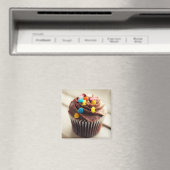 Farbiges Cupcake-Fotomagazin Magnet (In Situ (Geschirrspüler))