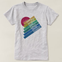 Farbiges Damen College Park Tee