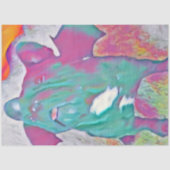 Farbiges Deko-Papier für Bulldoggen Seidenpapier (Vorderseite)