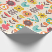 Farbiges Dekorpapier Geschenkpapier (Ecke)