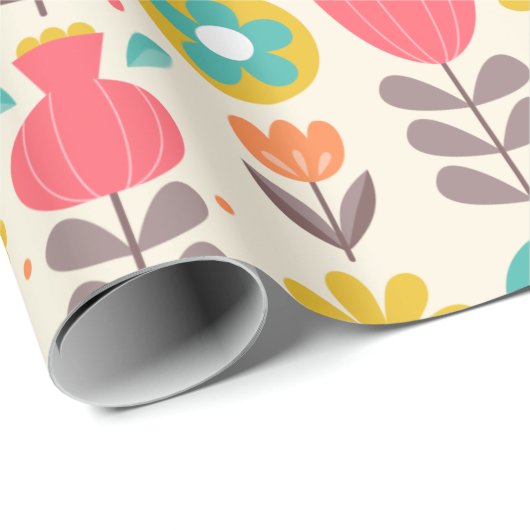 Farbiges Dekorpapier Geschenkpapier (Rolleneckpunkt)