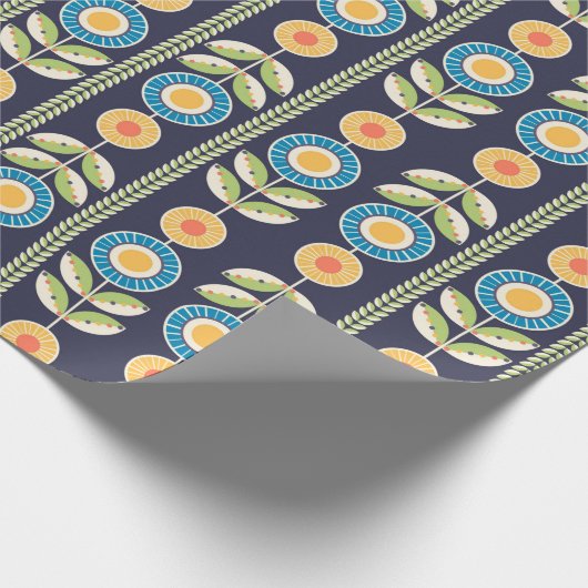 Farbiges Dekorpapier Geschenkpapier (Ecke)