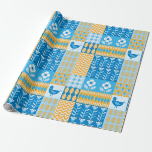 Farbiges Dekorpapier Geschenkpapier