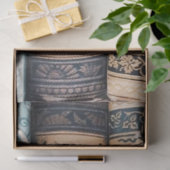 Farbiges Dekoupage-Papier der Zeitschrift "Buchrüc Seidenpapier (Geschenk)