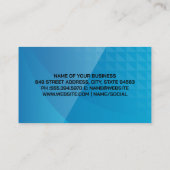 Farbiges Dental-Logo | QR-Code Visitenkarte (Rückseite)