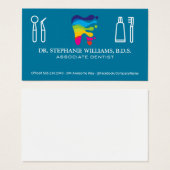 Farbiges Dental-Logo | Tools (Vorne & Hinten)