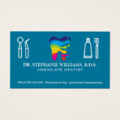 Farbiges Dental-Logo | Tools (Vorderseite)