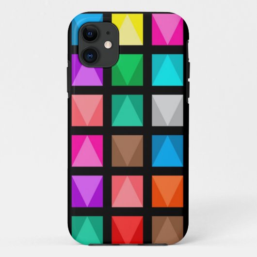 Farbiges Design Case-Mate iPhone Hülle (Rückseite)