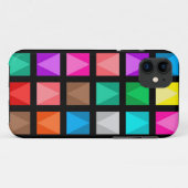 Farbiges Design Case-Mate iPhone Hülle (Rückseite (Horizontal))