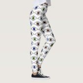 Farbiges Design der Augen Leggings (Rechts)