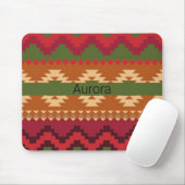 Farbiges Design im Südwesten von Aztec Mousepad (Mit Mouse)