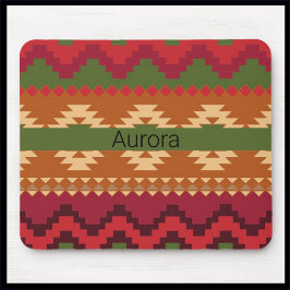 Farbiges Design im Südwesten von Aztec Mousepad