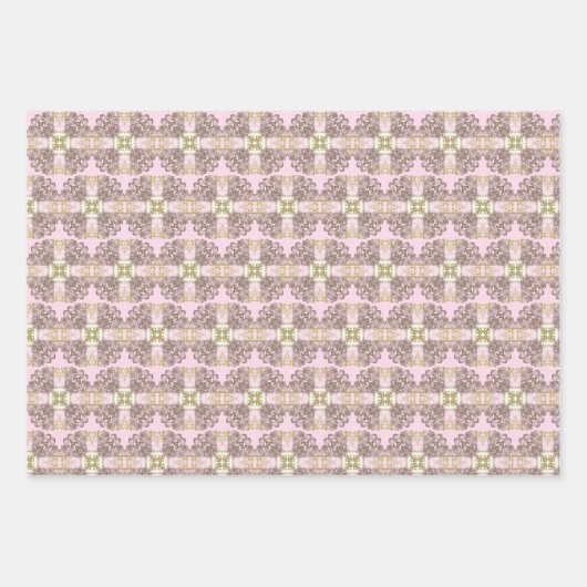 Farbiges Design - individueller Hintergrund Geschenkpapier Set (Vorderseite)