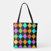 Farbiges Design-Muster Tasche (Rückseite)