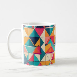 Farbiges Design, niedlich, lustig Kaffeetasse