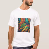 Farbiges Design T-Shirt (Vorderseite)