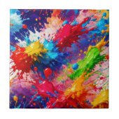 Farbiges Design von Nassfarben Fliese (Vorderseite)