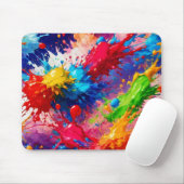 Farbiges Design von Nassfarben Mousepad (Mit Mouse)