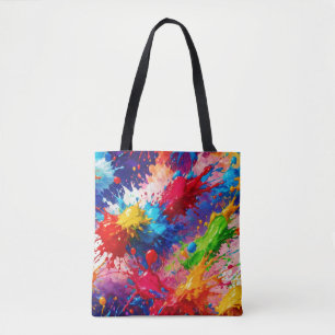 Farbiges Design von Nassfarben Tasche