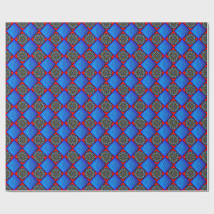 Farbiges digitales 3D-Designmatte-Umschlagpapier - Geschenkpapier