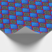 Farbiges digitales 3D-Designmatte-Umschlagpapier - Geschenkpapier (Ecke)