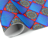 Farbiges digitales 3D-Designmatte-Umschlagpapier - Geschenkpapier (Rolleneckpunkt)