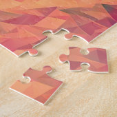 Farbiges digitales Bild kleine Katze auf Kissen Puzzle (Seite)