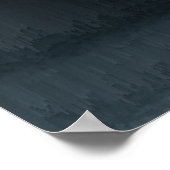 Farbiges digitales Sonnenuntergangs-Glitch Poster (Ecke)