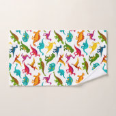 Farbiges Dinosaurier-Design Badhandtuch Set (Handtuch)