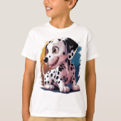 Farbiges DOG-T - Shirt-Design T-Shirt (Vorderseite)