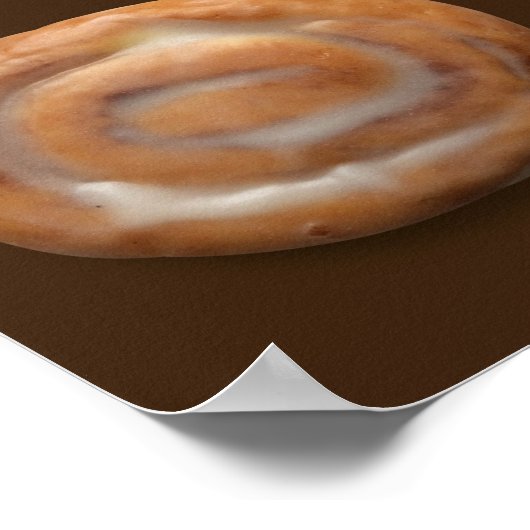 Farbiges Donuts-Plakat Poster (Ecke)