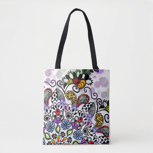 Farbiges Dreieck Tasche (Vorderseite)