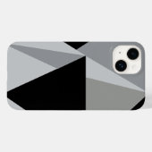 Farbiges Dreiecke-Muster Case-Mate iPhone Hülle (Rückseite (Horizontal))