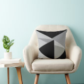 Farbiges Dreiecke-Muster Kissen (Stuhl )