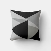 Farbiges Dreiecke-Muster Kissen (Vorderseite)