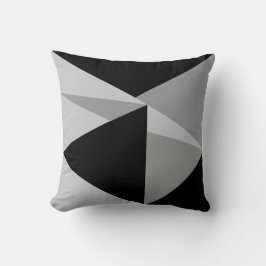 Farbiges Dreiecke-Muster Kissen