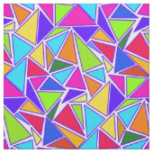 Farbiges Dreiecks-Muster-Stoff Stoff (Muster)