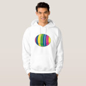 Farbiges Ei Hoodie (Vorne ganz)