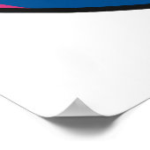 Farbiges Ei Poster (Ecke)