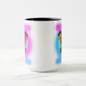 Farbiges Elefantengesicht Tasse (Zentrum)