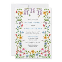 Farbiges Englisch Garden Blumengebirge Brautparty